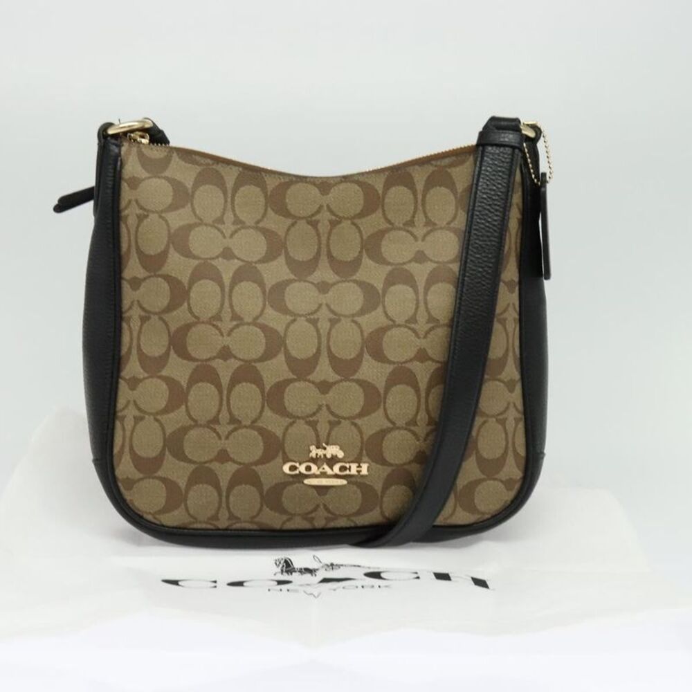 Chloe Vintage Shoulder Bag Canvas Beige Canvas Shoulder Bag Bag